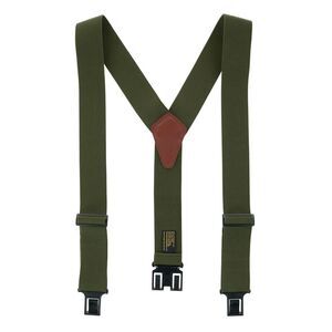 Perry Suspenders Men's Elastic 2 Inch Wide Hook End Suspenders (Tall Available)